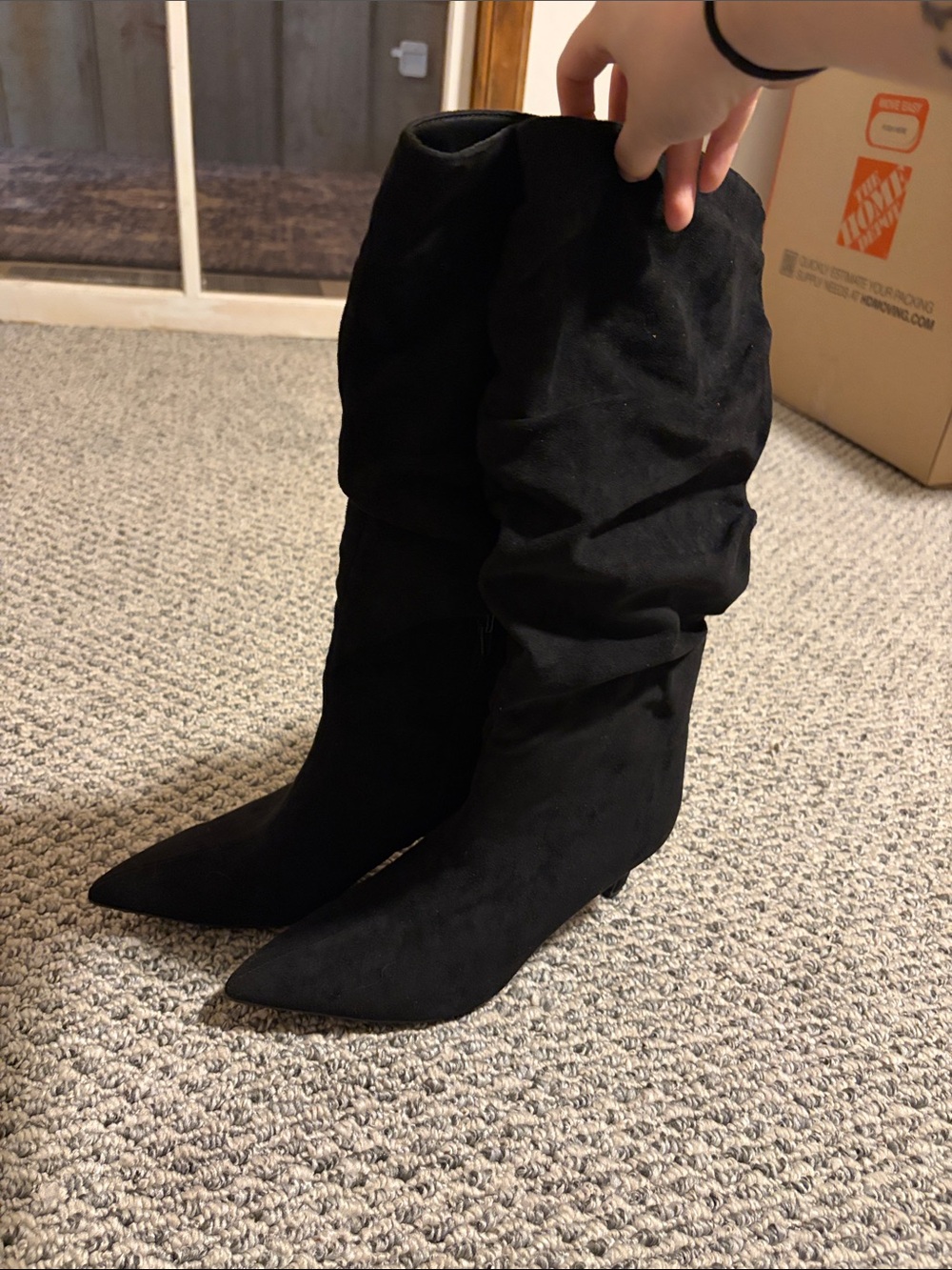 Knee-High Black boots